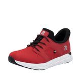 Rieker Dames M9050 sneakers laag, rood, 37 EU