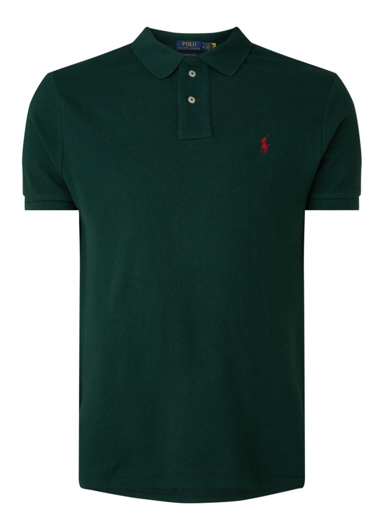 Ralph Lauren Ralph Lauren Custom slim fit polo van piqué katoen