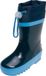 Playshoes Regenlaarzen met trekkoord Kinderen - Donkerblauw - maat 34-35