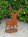 Edelrost Cerf Smörre, complet avec motif de cerf - 95 cm