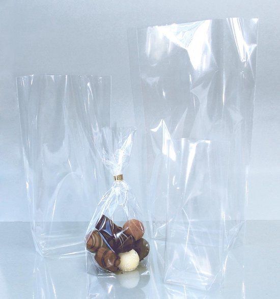 Folia Transparante zakjes formaat 145 x 235 mm - 10 stuks