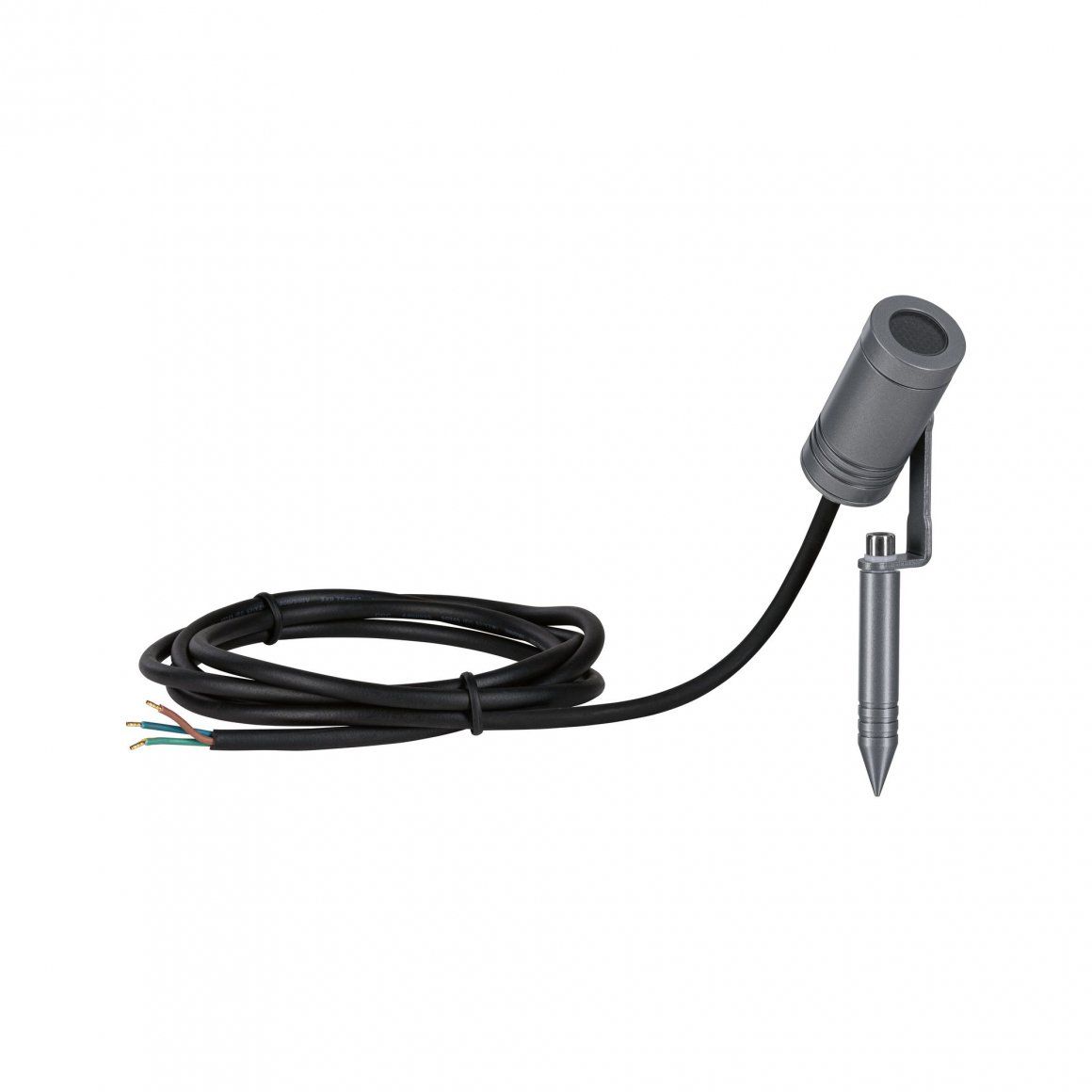 Paulmann 94376 Buitenlamp - 550 Lumen - 3000K - Warm Wit - Grijs