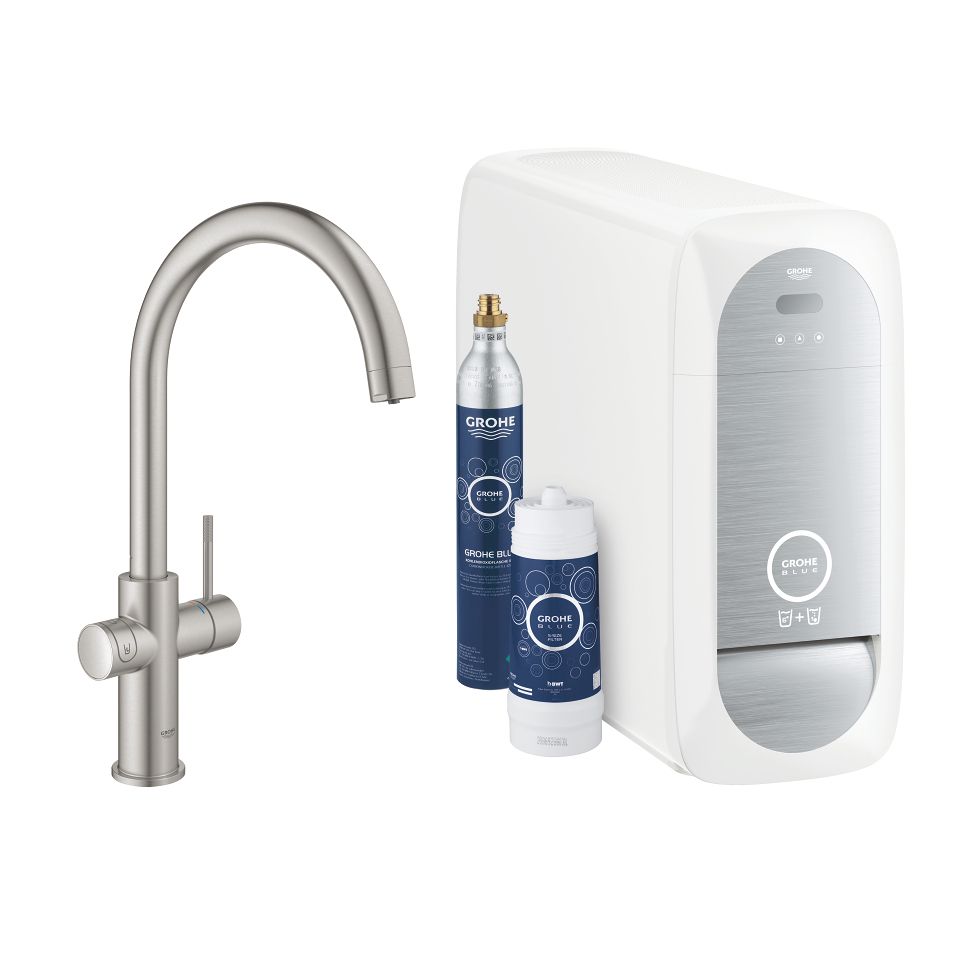 GROHE 31455DC1 Keukenkraan - Roestvrijstaal