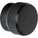 Viefe BROOKLYN Bouton de meuble en aluminium, Ø 40 mm Noir mat