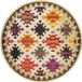 Safavieh Bohemian Indoor Hand Tufted Abstract Collection, ABT340, in Ivory / Charcoal, 60 X 91 cm