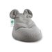 Gutekissen® Pouf "Miki" avec oreilles, coussin de sol doux Montessori pour chambre d'enfant et tout-petit (gris, 68,6 x 68,8 x 50,8 cm)