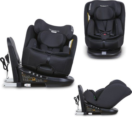 Titanium Baby Smart Jade - Autostoel - i-Size - Black/Mesh