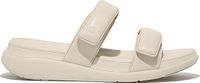 FitFlop F-Mode Go Adjustable Flatform Two-Bar Slides Vrouwen - Paris Beige