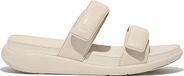 FitFlop F-Mode Go Adjustable Flatform Two-Bar Slides Vrouwen - Paris Beige
