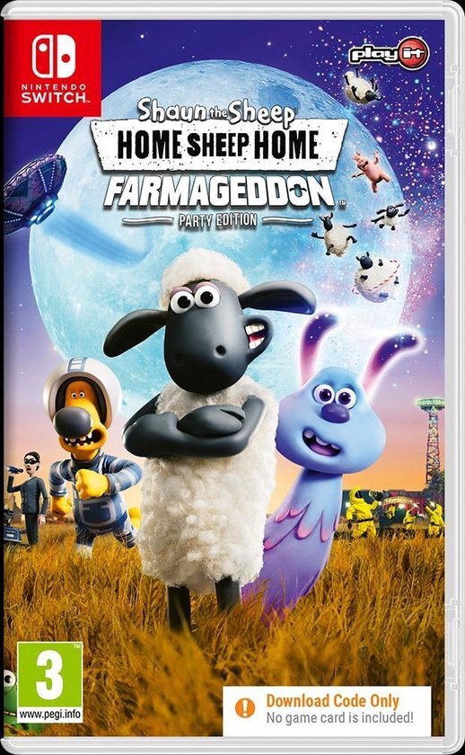 Play It Home Sheep Home: Farmageddon Party Edition (Code in a Box) Nintendo Switch