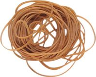 Quantore Elastiek Standard Rubber Bands 16 60x1.5mm 100gr 440 stuks bruin | 10 stuks
