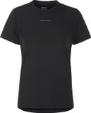 Craft ADV Essence SS Tee 2 Dames - Maat M - Zwart - Korte mouw - Fitness & Training - 2024