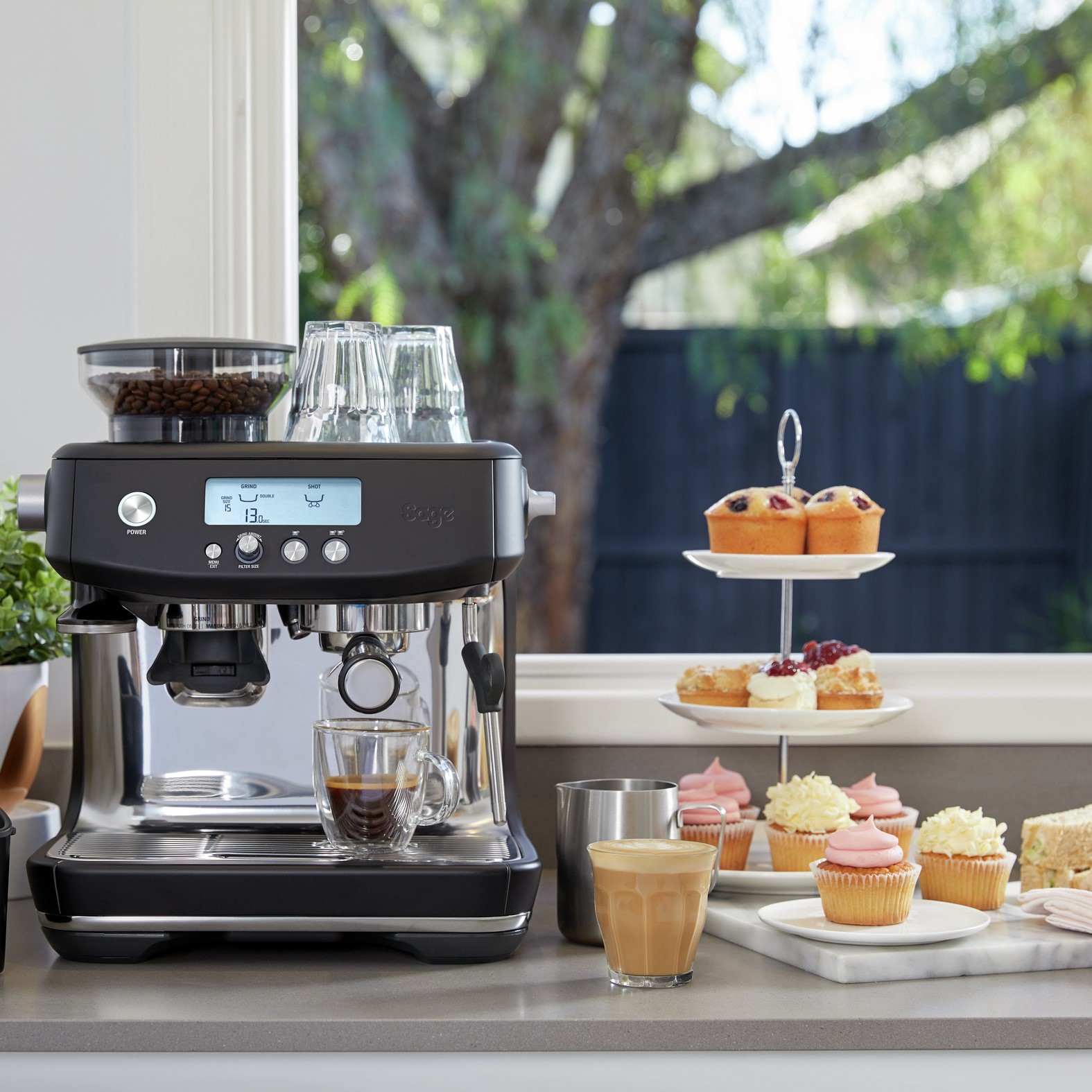 Sage the Barista Pro Volledig Automatische Espressomachine - Zwart