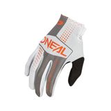 Oneal Matrix Glove Unisex Volwassenen, Grijs/Oranje, XL