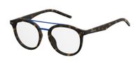 Polaroid Pld D315 Lunettes de vue unisexe havane rondes 50mm