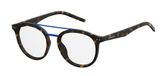 Polaroid Pld D315 Lunettes de vue unisexe havane rondes 50mm