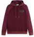 Scotch & Soda Sweat à capuche Homme Coton/Viscose Rose M