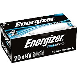 Energizer Batterijen Max Plus 9V 20 stuks
