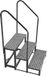 VEVOR RV Stappen met Dubbele Handvatten, 3 Stappen, 300 kg Belastbaarheid, Zwaar Gebruik Outdoor RV Trap met Anti-Glijmattroon voor Ouderen/Dieren, Portabele Trap voor Bad, Camper, Mobile Home, Veranda, Pool, SPA