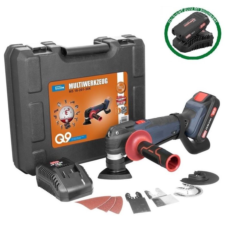 Güde MW 18-201-30K Accu multimaster | multitool