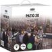 KS Verlichting Guirlande Patio 20 mètre LED Verre Multicolore