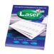Tico Press Clear etiket A4 Transparant 100 stuks