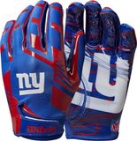 Wilson NFL Stretch Fit New York Giants American Football Handschoenen Rood