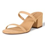 Amazon Essentials Dames Dunne Glijbaan Met Twee Bandjes Voor Dames Slippers