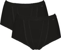 Sloggi Control Maxi 4-pack corrigerende Damen Slips - Schwarz - Größe 52
