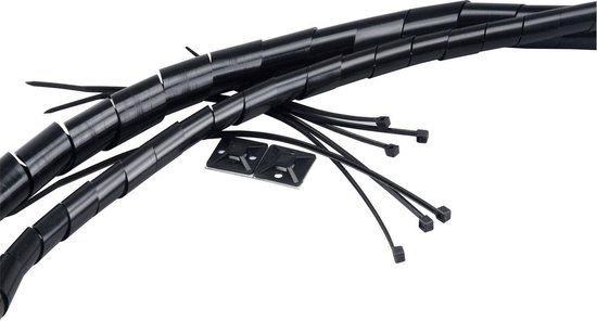 Akasa AK-TK-01BK kabelbinder Zwart 20 cm (30 stuks)