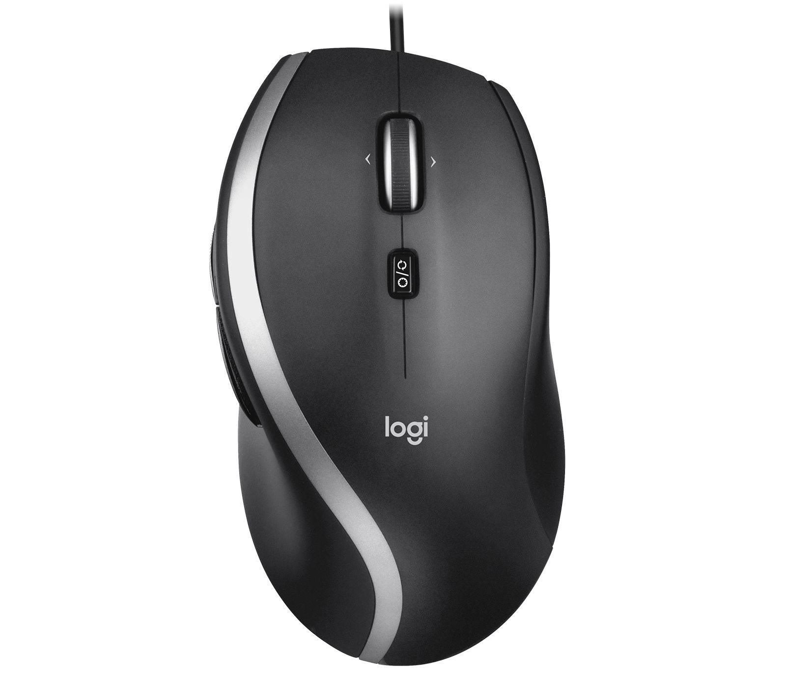 Logitech Advanced Corded M500s - Bedrade muis - Zwart