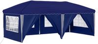 vidaXL Pop-up Feesttent Blauw 575 x 288 x 245 cm