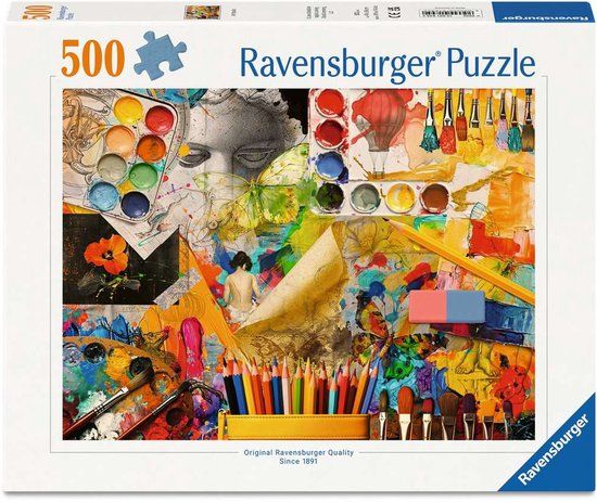 Ravensburger Atelierkunst Legpuzzel - 500 Stukjes