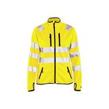 Blaklader Blåkläder 4926-2512 Dames Softshell jack High Vis Geel maat XXXL