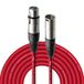 Stagg SMC6CRD Microfoonkabel XLR Male naar XLR Female 6m, Rood