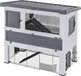 Ferplast Grand Lodge Konijnenhok - Grijs/Wit - 115.5x73x110 cm
