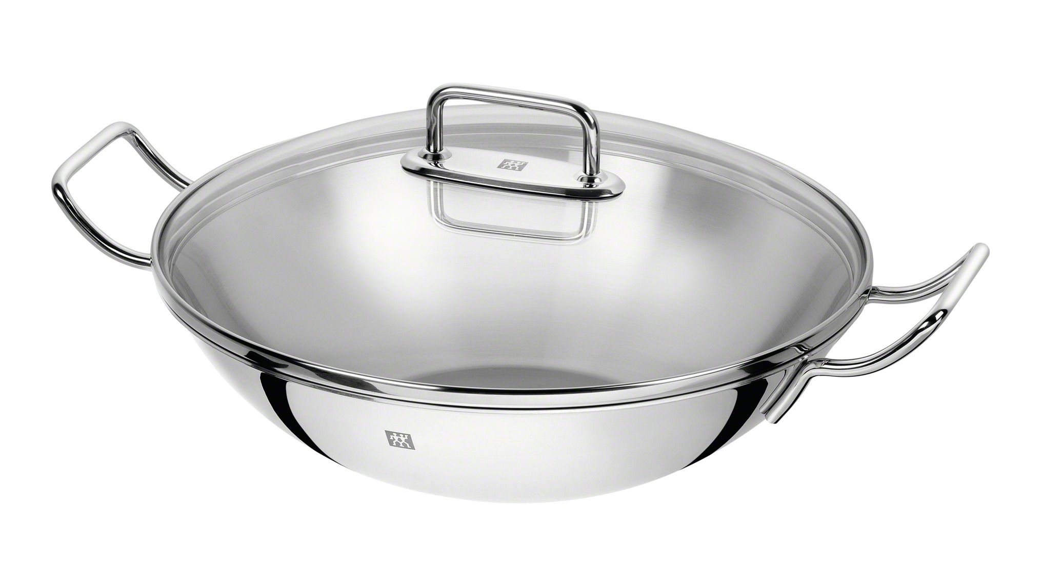 ZWILLING Plus Wok/roerbakpan Rond 32cm - Roestvrijstaal