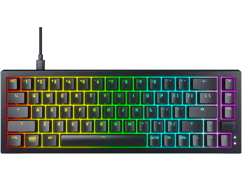 Xtrfy K5v2 65% Gaming Keyboard - Cherry MX2 - Black