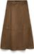 VERO MODA Dames rok - Maat M - Bruin - Polyester