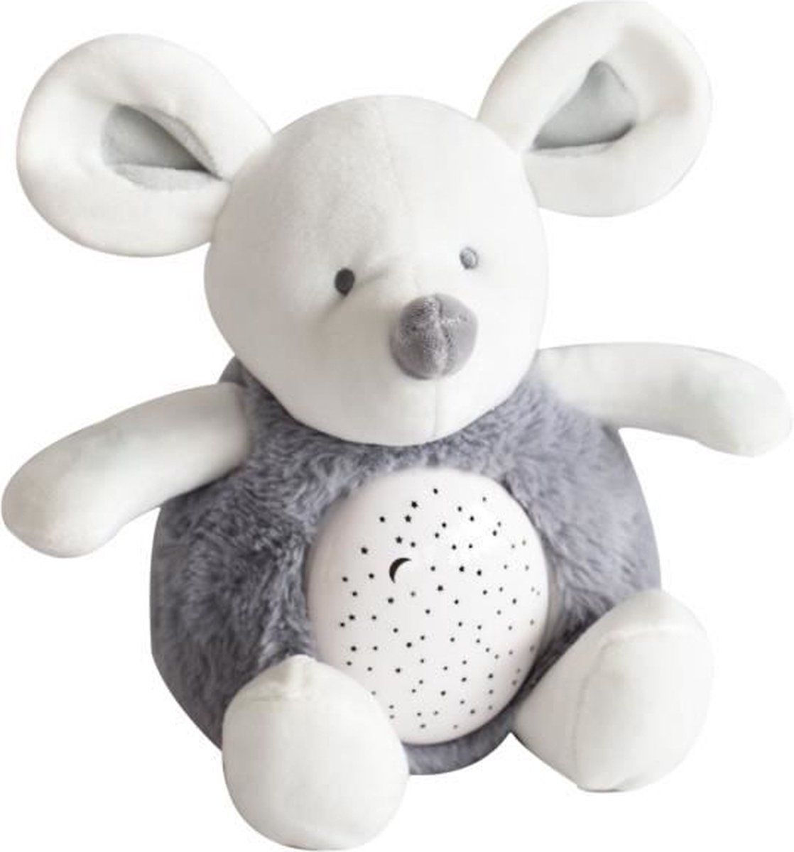 Doudou et Compagnie DOUDOU ET COMPAGNIE 3 lampjes - NACHTLICHT MUIS muziek - Natuurlijk geluid