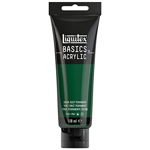Liquitex 8870029 Basics Acrylverf - Permanent Green Deep - 118ml
