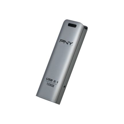 PNY Elite Steel USB-stick 128 GB - Zilver