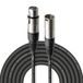 Stagg SMC-6 meter lange XLR (m) -XLR (f) microfoon-naar-mixerkabel, zwart