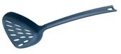 Tasty Abseihlöffel Monoblock – kunststof 3H, 34 x 12,5 cm, ideaal voor groenten, deegwaren en meer, met ophangfunctie, vaatwasmachinebestendig, in elegante blauwe kleur