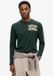 Superdry Vintage Athletic gestreepte top met lange mouwen voor heren