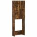 vidaXL Toiletkast UTRECHT Gerookt eiken 66 x 25,5 x 190 cm