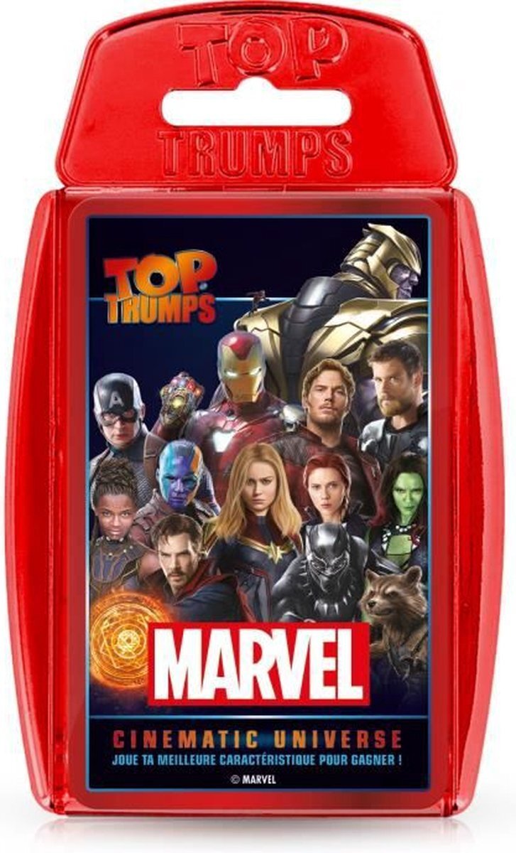 Winning Moves MARVEL Top Trumps Cinematic Universe-kaartspel