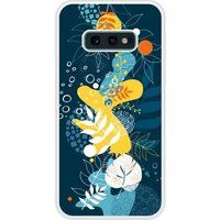 Samsung Galaxy S10e Sea flowers verstevigd hoesje met sublimatie bedrukking