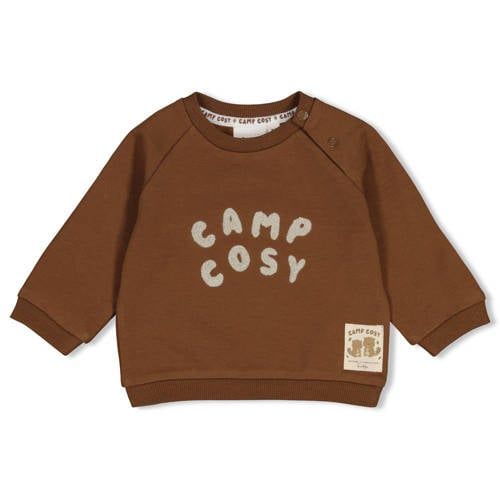 Feetje sweater Tiny Timber Tales - bruin