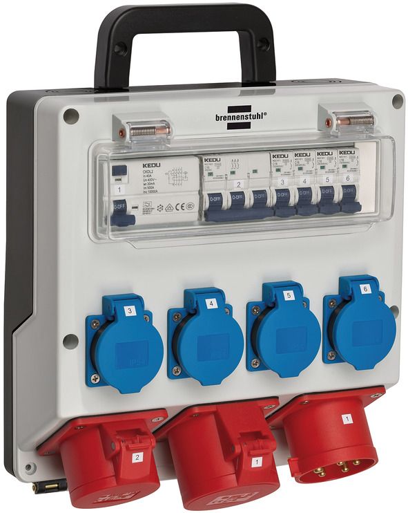 Brennenstuhl 1154890020 Stroomverdeler - 7 stopcontacten - Wit